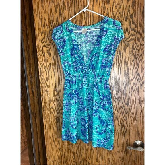 The Balance Collection By Marika Multicolored Pattered Dress Woman’s Size Medium - Picture 1 of 12